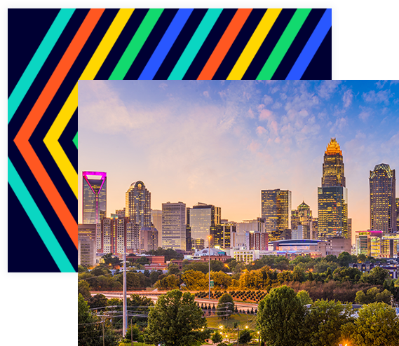 Charlotte, North Carolina, USA Skyline